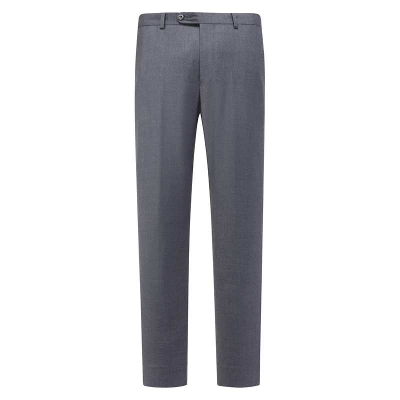 J1714鸟春秋男西裤意大利面料中腰修身商务休闲长裤 22F138