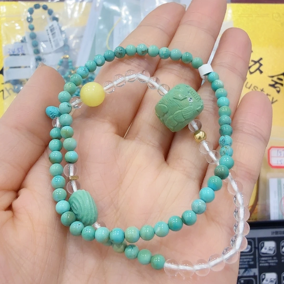 绿松石未镶嵌珠宝奇石