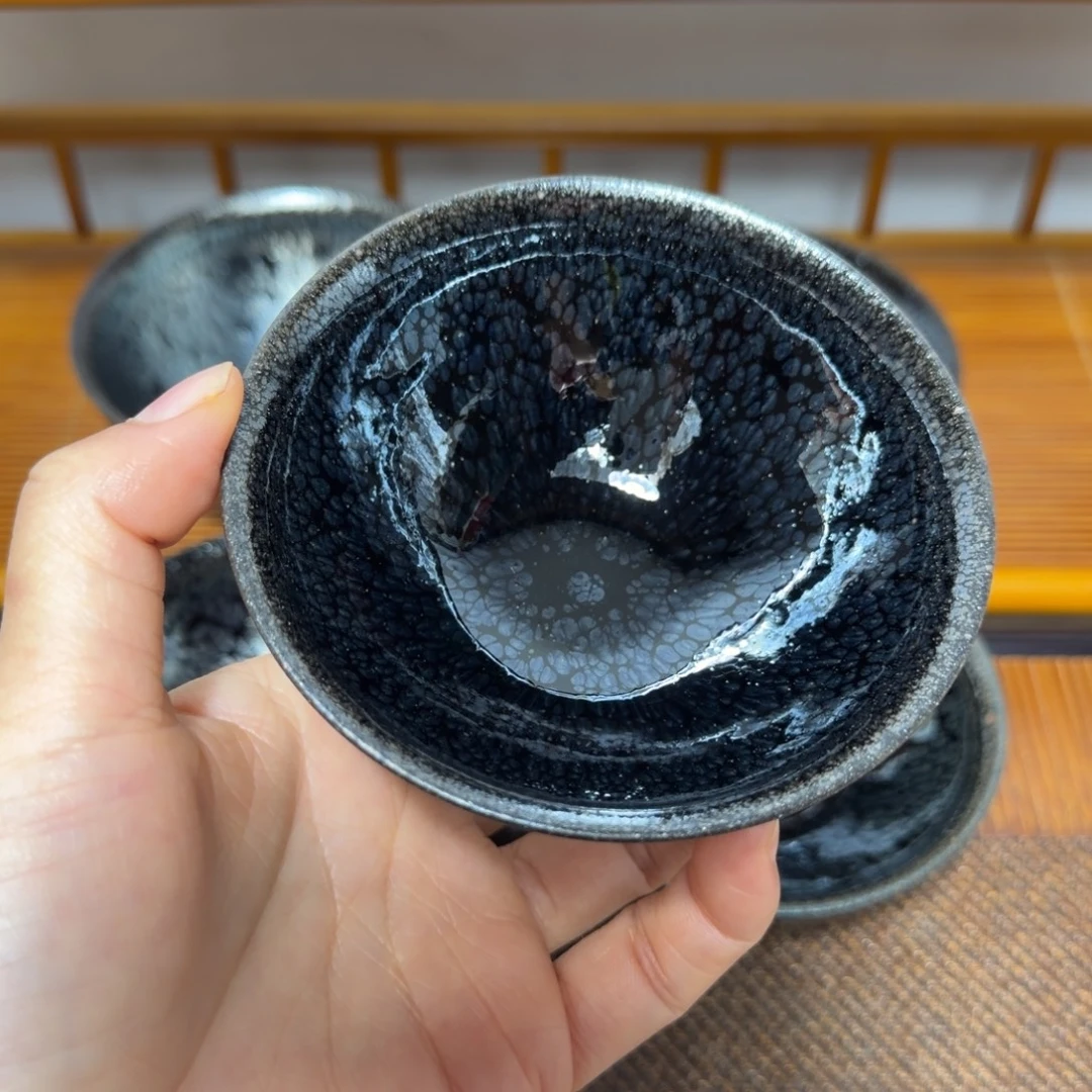茶盏建盏手工制作主人杯茶杯