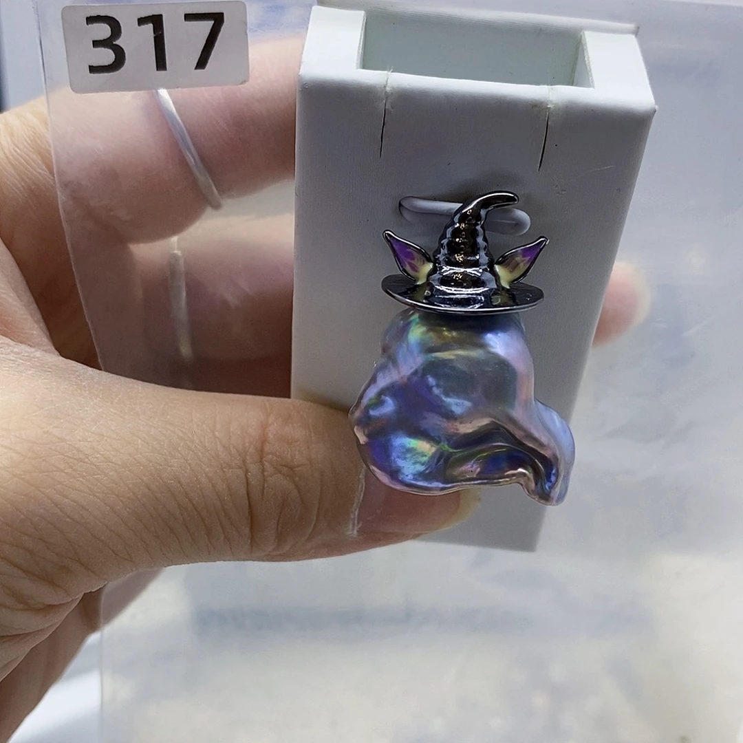 颈饰合金淡水珍珠