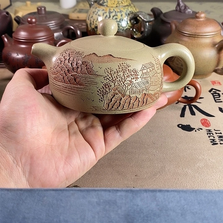 茶壶紫砂紫砂的微瑕