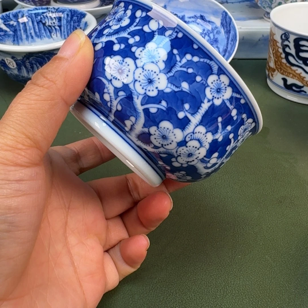 陶景德镇纯手绘茶具圆圆256