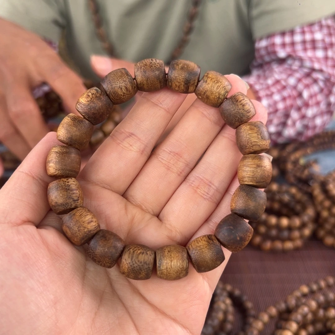 手串沉香卡12规格老型鼓珠单圈14克+