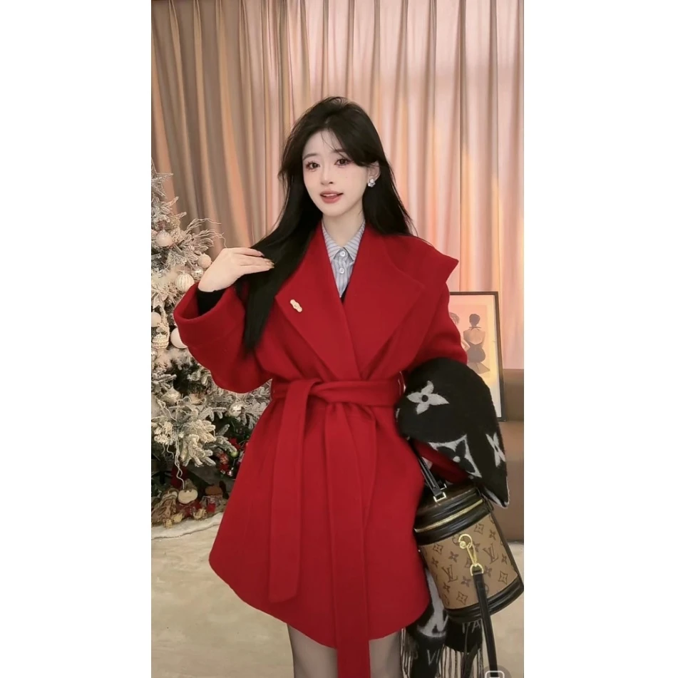 【大潘优品】【短款大衣】D3WT2289A外套预