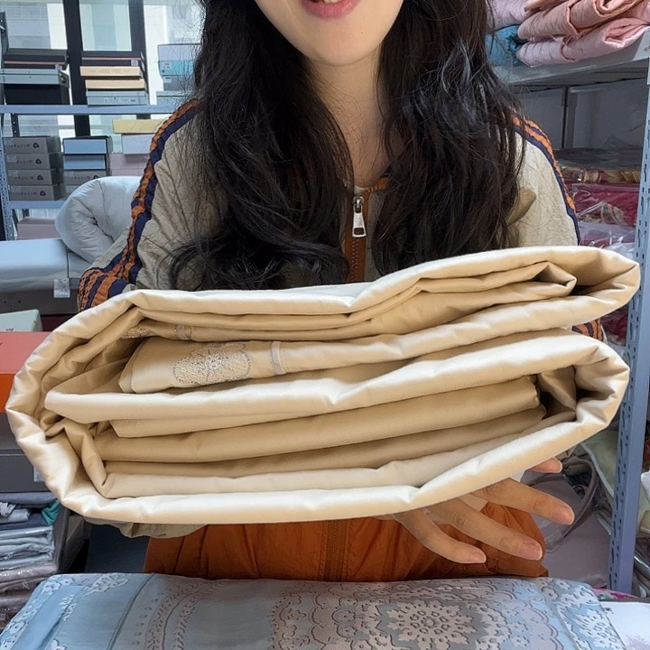 纯棉棉春熙幽兰加大