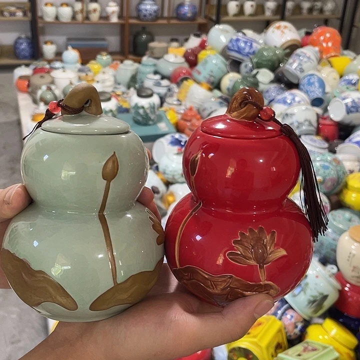 陶瓷罐茶叶罐密封罐