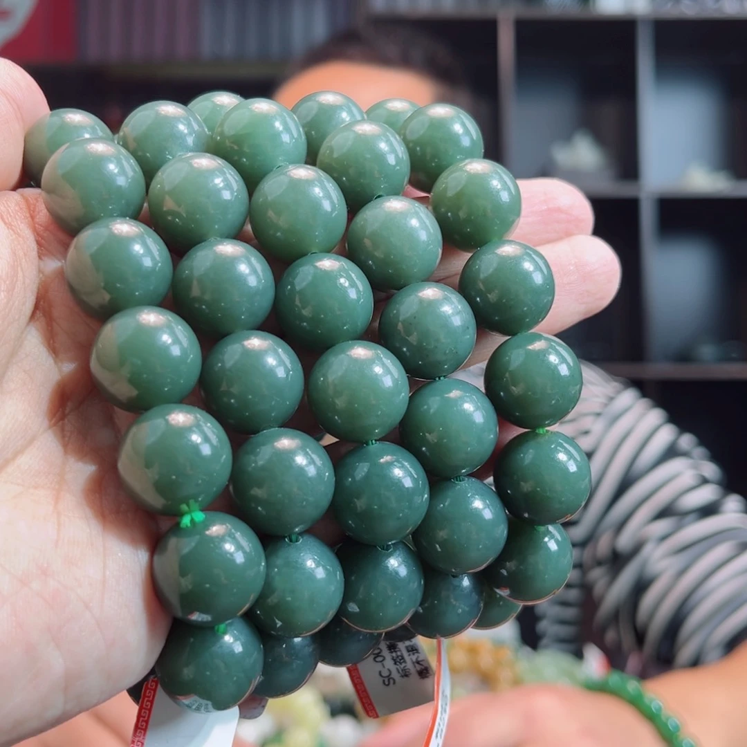 和田玉手链未镶嵌手串新疆16年且末料多样性拍一发一16