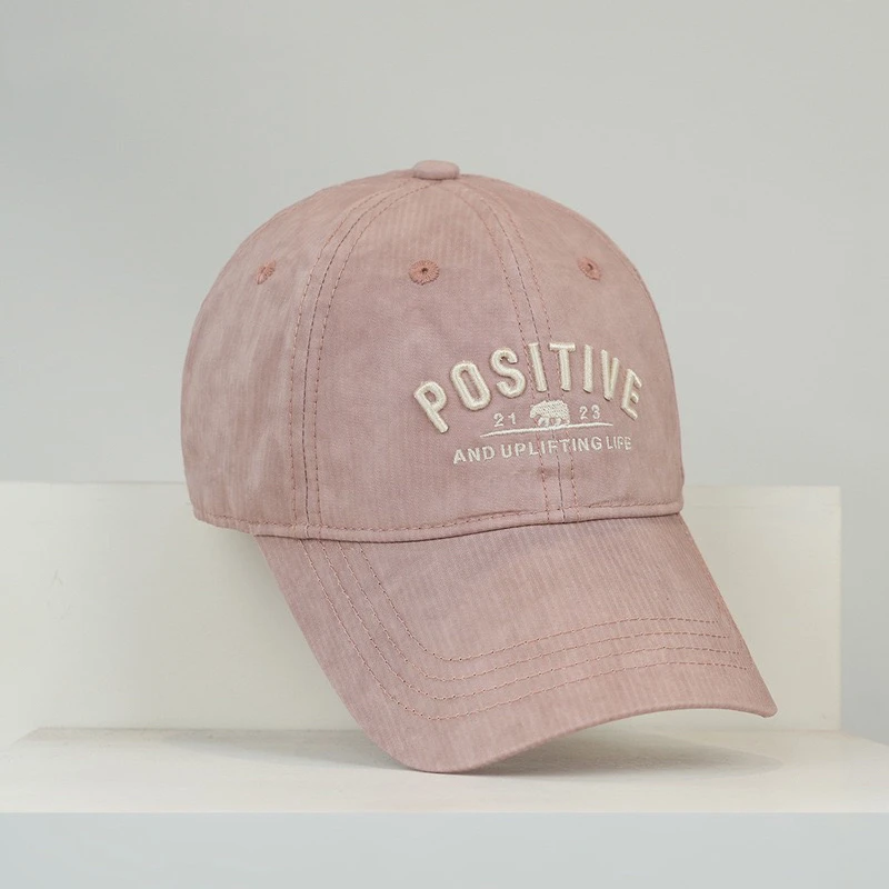 春夏美式刺绣显脸小棒球帽子女时尚薄款防晒遮阳帽软顶鸭舌帽男潮