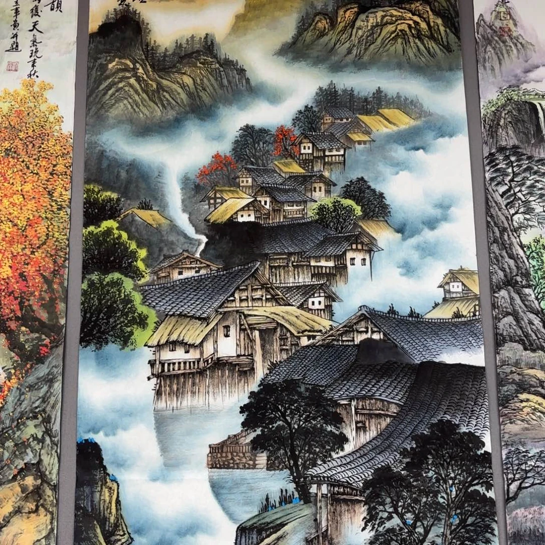 国画70/140四尺手绘
