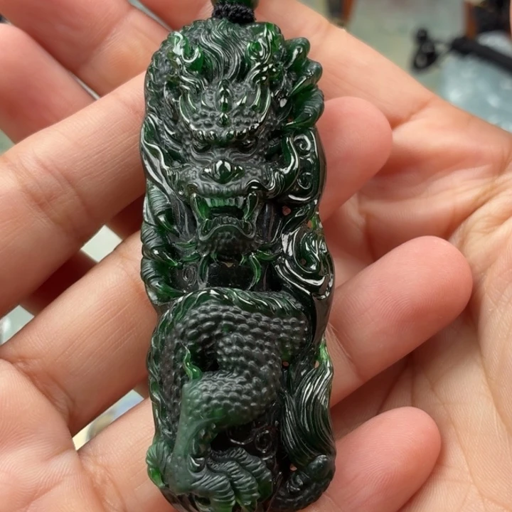 翡翠未镶嵌颈饰天然翡翠a货