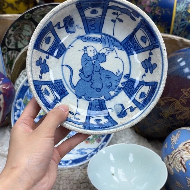 瓷片瓷器摆件 瓷器摆件