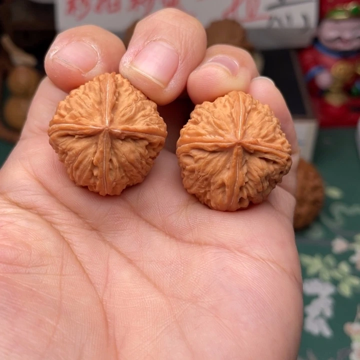 【闪购商品】把件文玩核桃益***醇28全品四棱