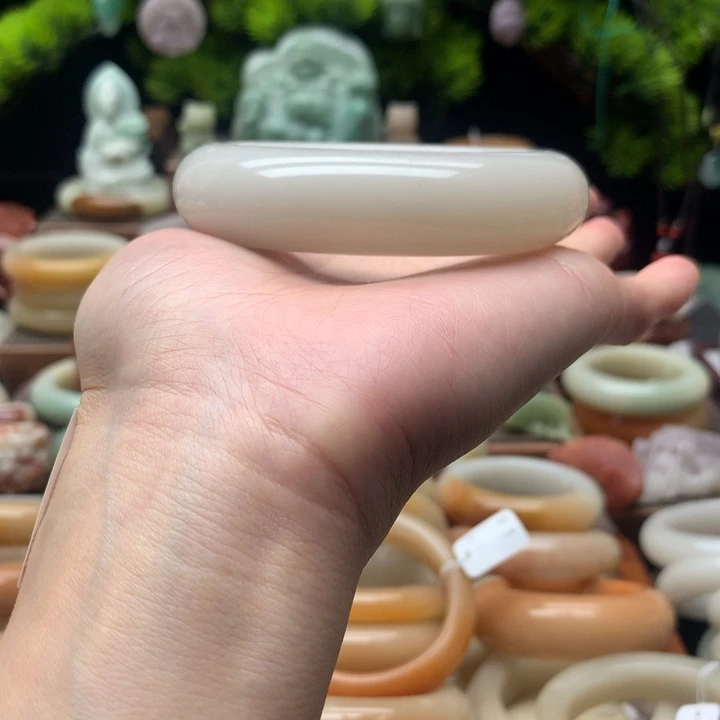 查罗石合金手镯（开口镯）58