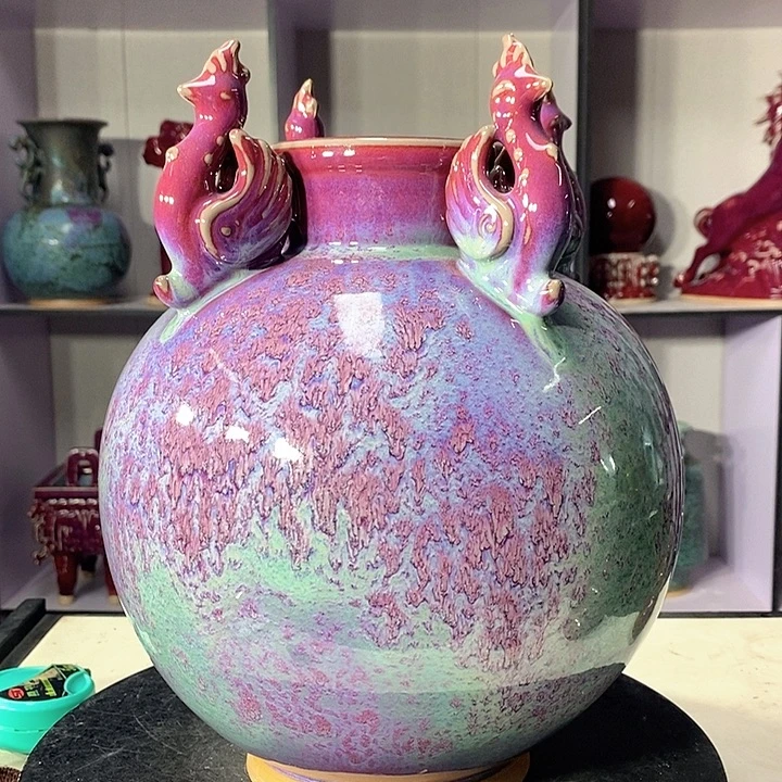 瓷片中国神垕精品钧瓷