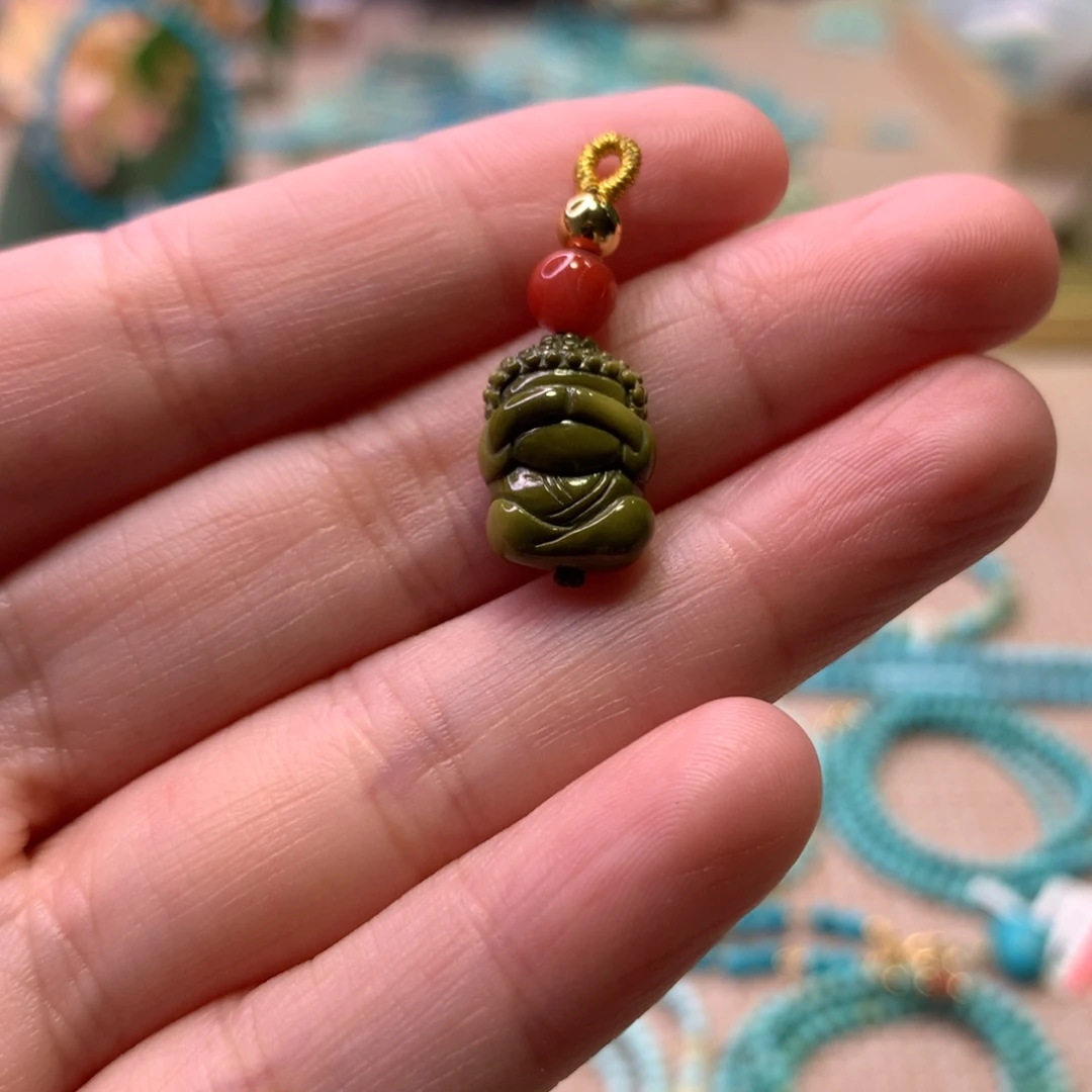 绿松石未镶嵌配饰