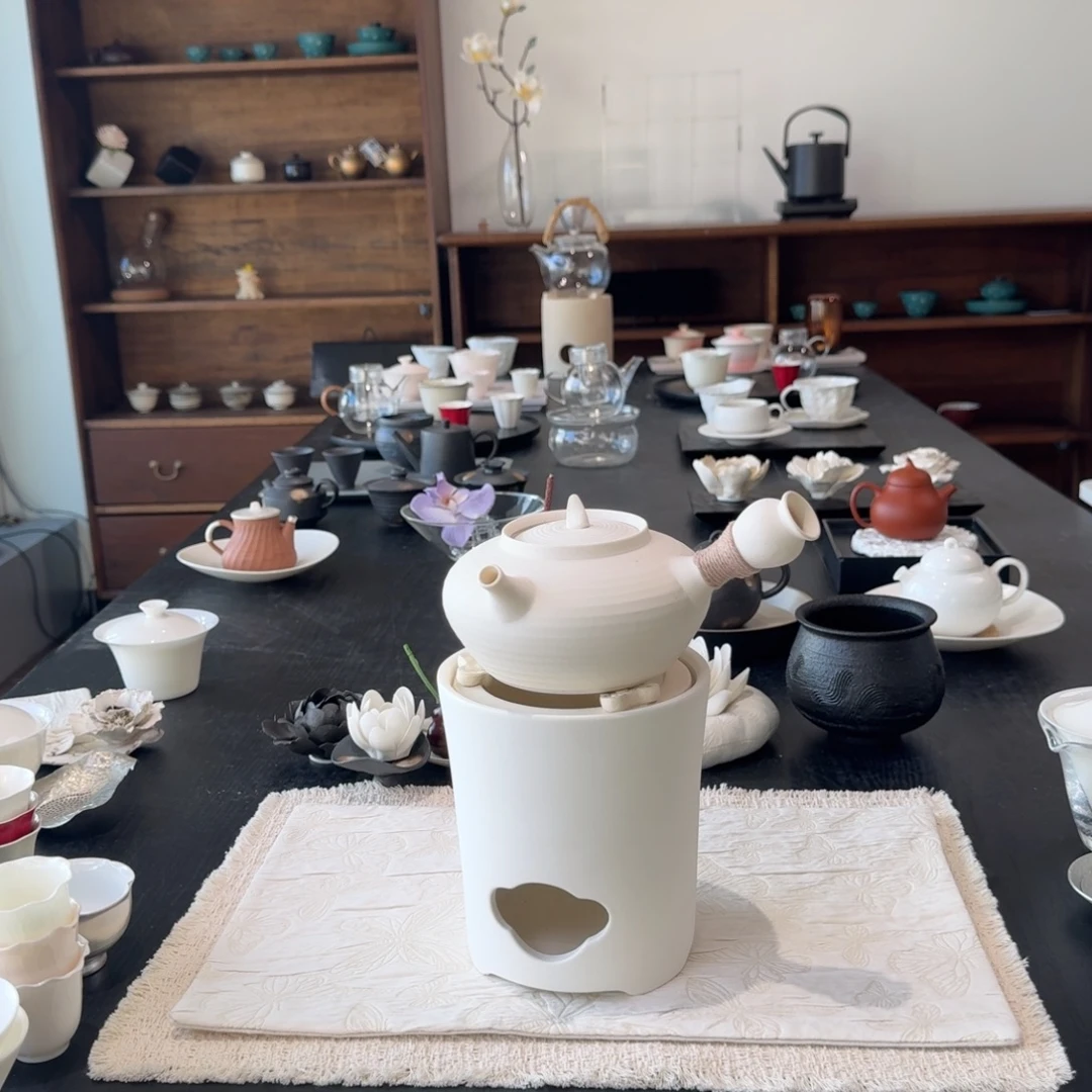 88折炭炉+薄胎壶 送2件茶席