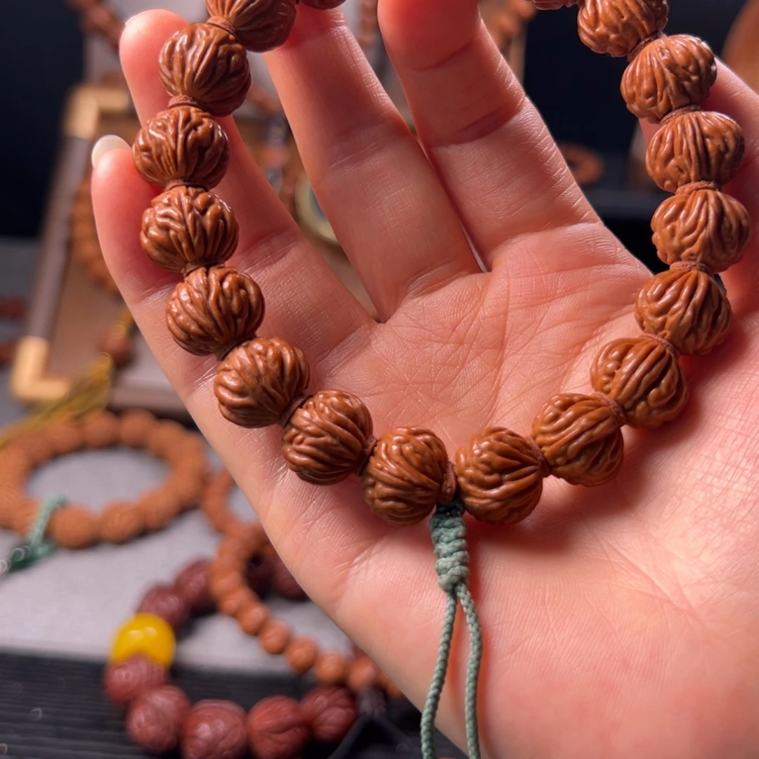 桃核吊坠14野生金蟾