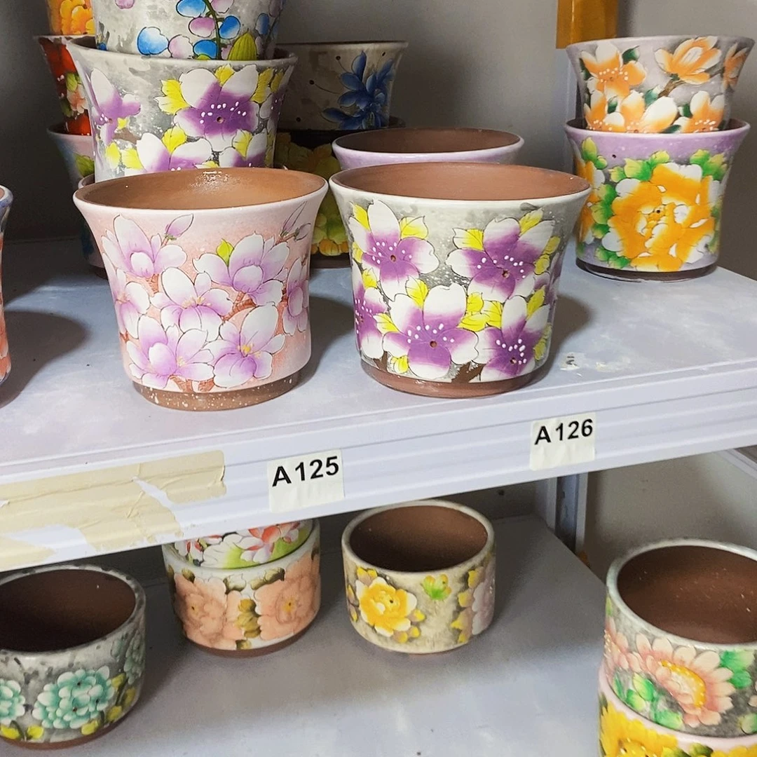 红***紫砂花盆满28包邮