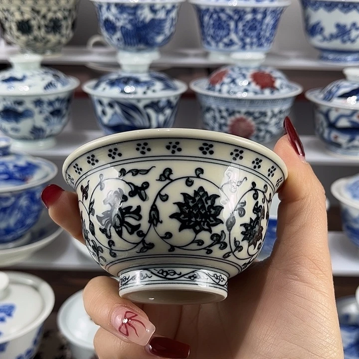 景德镇溪山居手工手绘