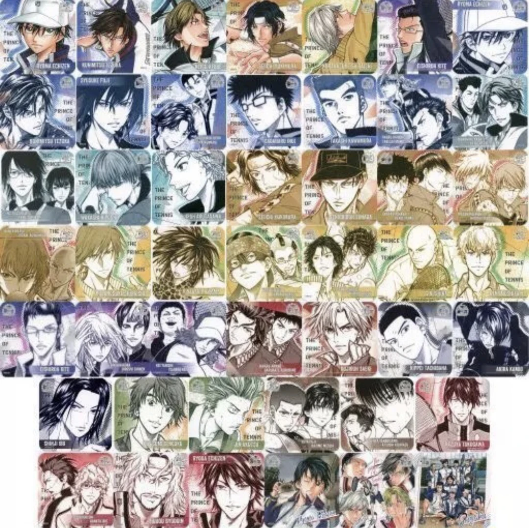 【拆盒】网球王子jump50周年大原画展杯垫bestgame纸质杯垫卡牌盲盒