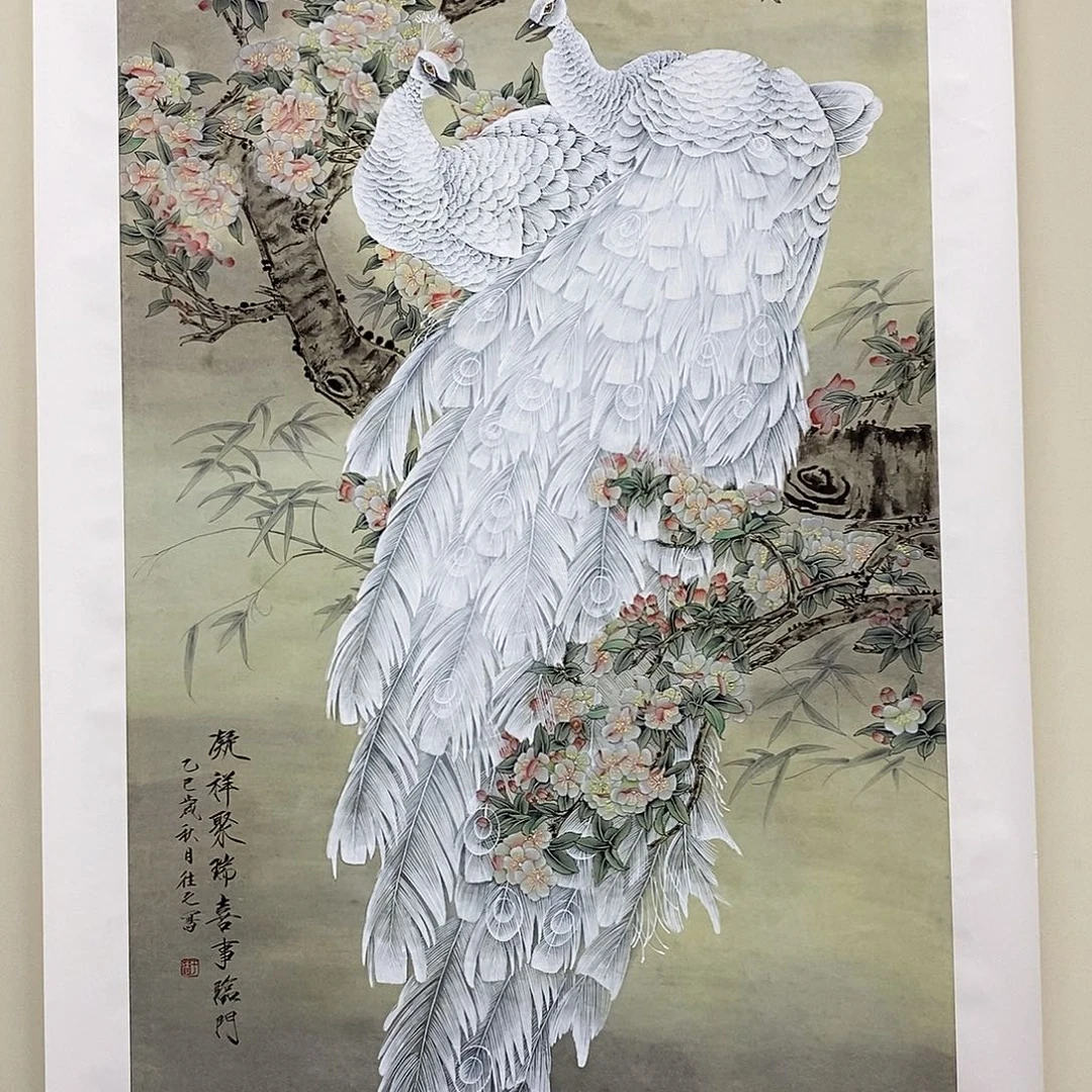 后***）国画于往之四尺精品佳作