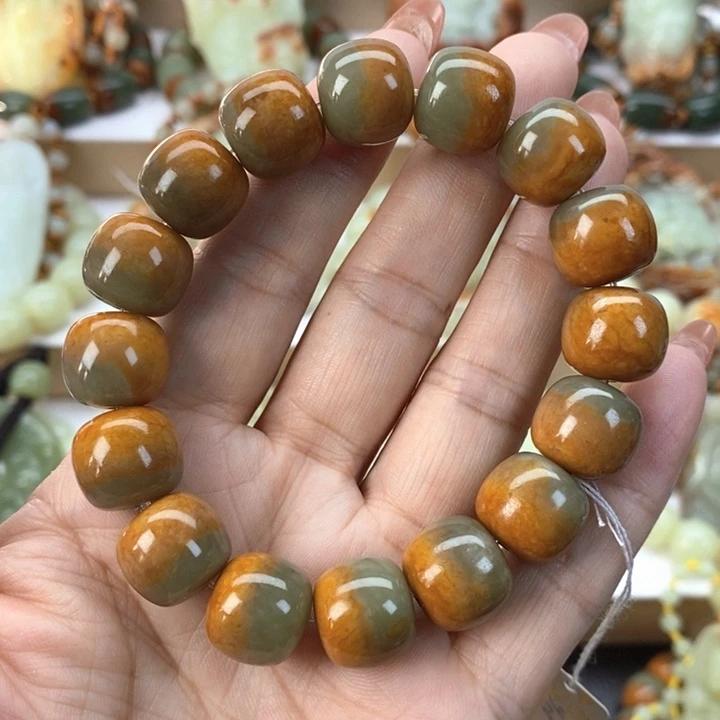 【闪购商品】透闪石质玉手串未镶嵌