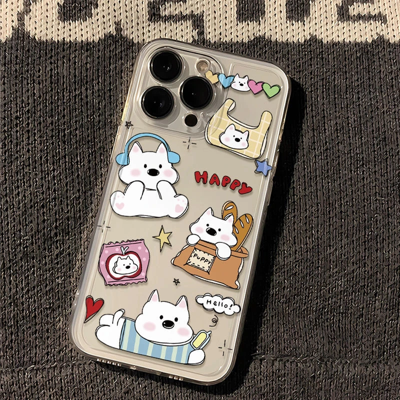 音乐狗适用苹果13手机壳iphone16pro/15/14/12小米vivo华为oppoXR