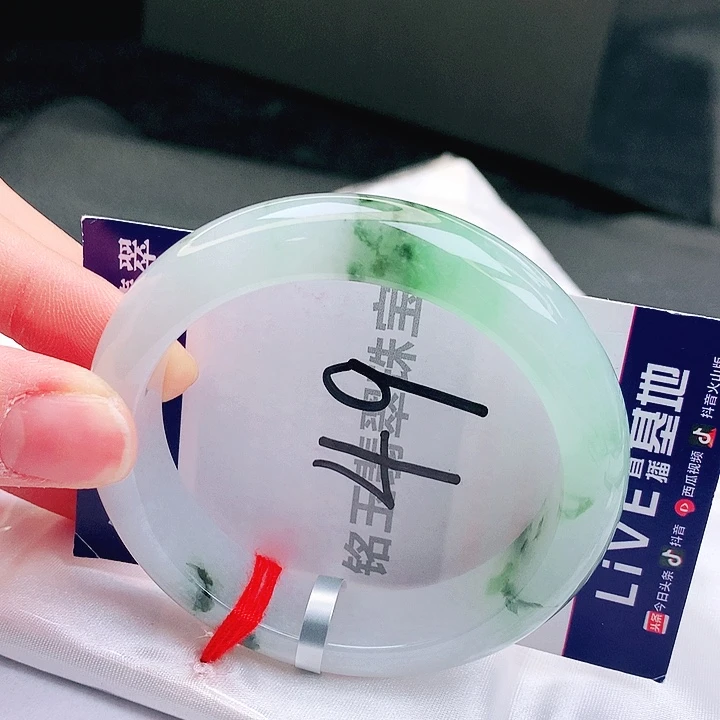 翡翠未镶嵌手镯缅甸天然a货翡翠手镯