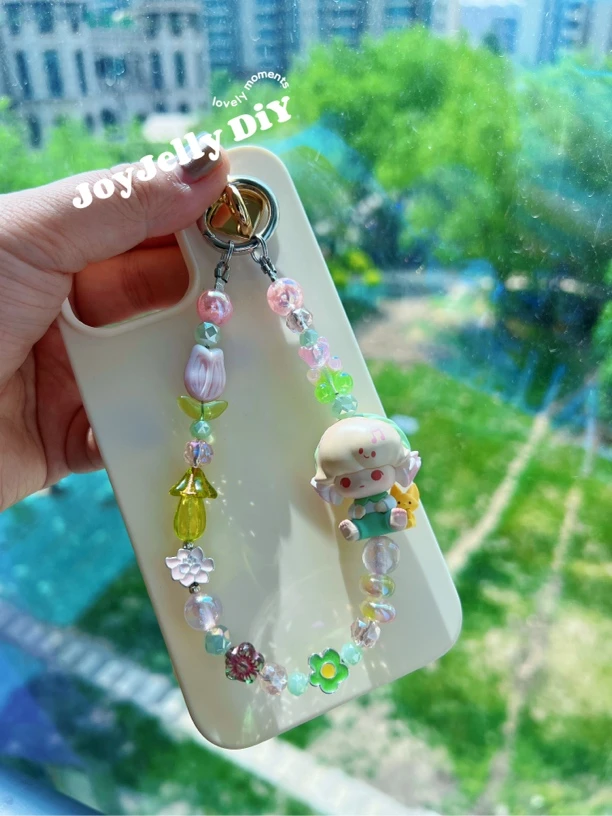 【泡泡玛特系列】手机链钥匙链包挂｜跟我去郊游/睡衣派对/Dimoo联名