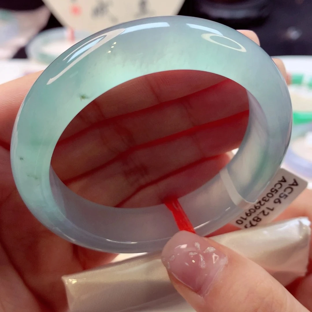 天然a货翡翠手镯分单尾款