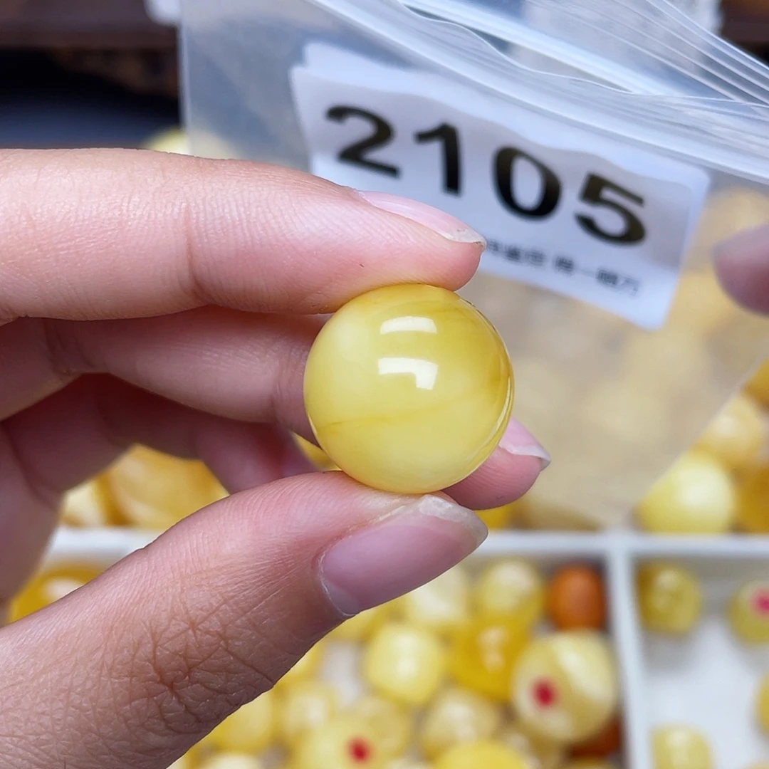 蜜蜡未镶嵌珠宝奇石17.4皮线纹