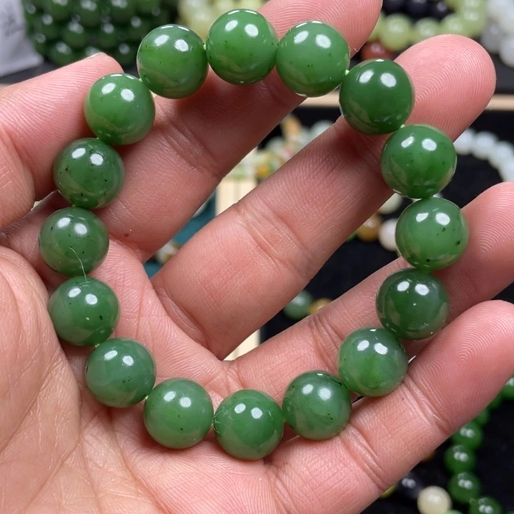 和田玉手串未镶嵌