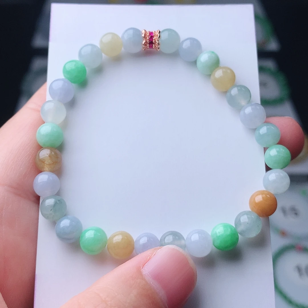 翡翠未镶嵌手链翡翠