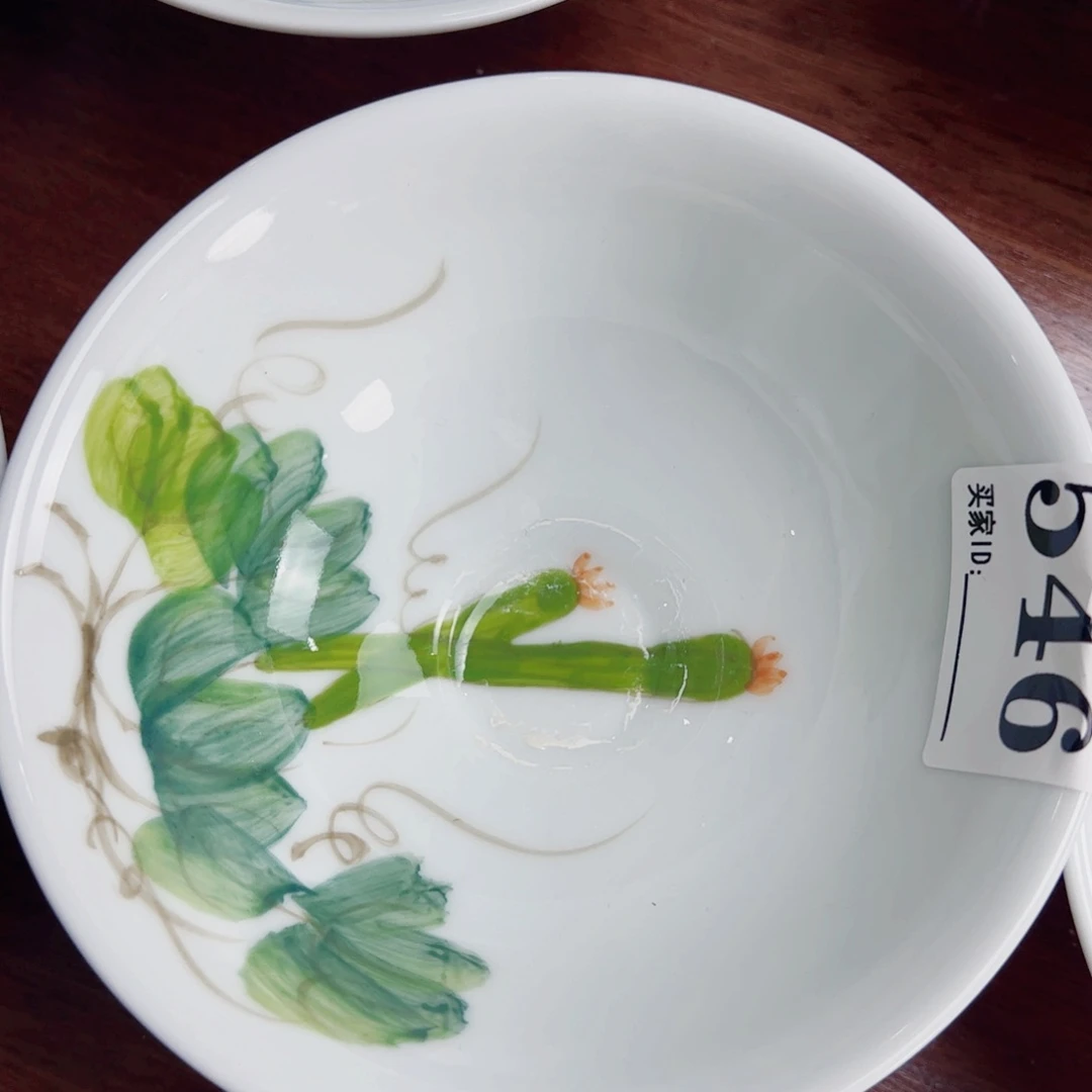 瓷片景德镇陶瓷手工手绘制作