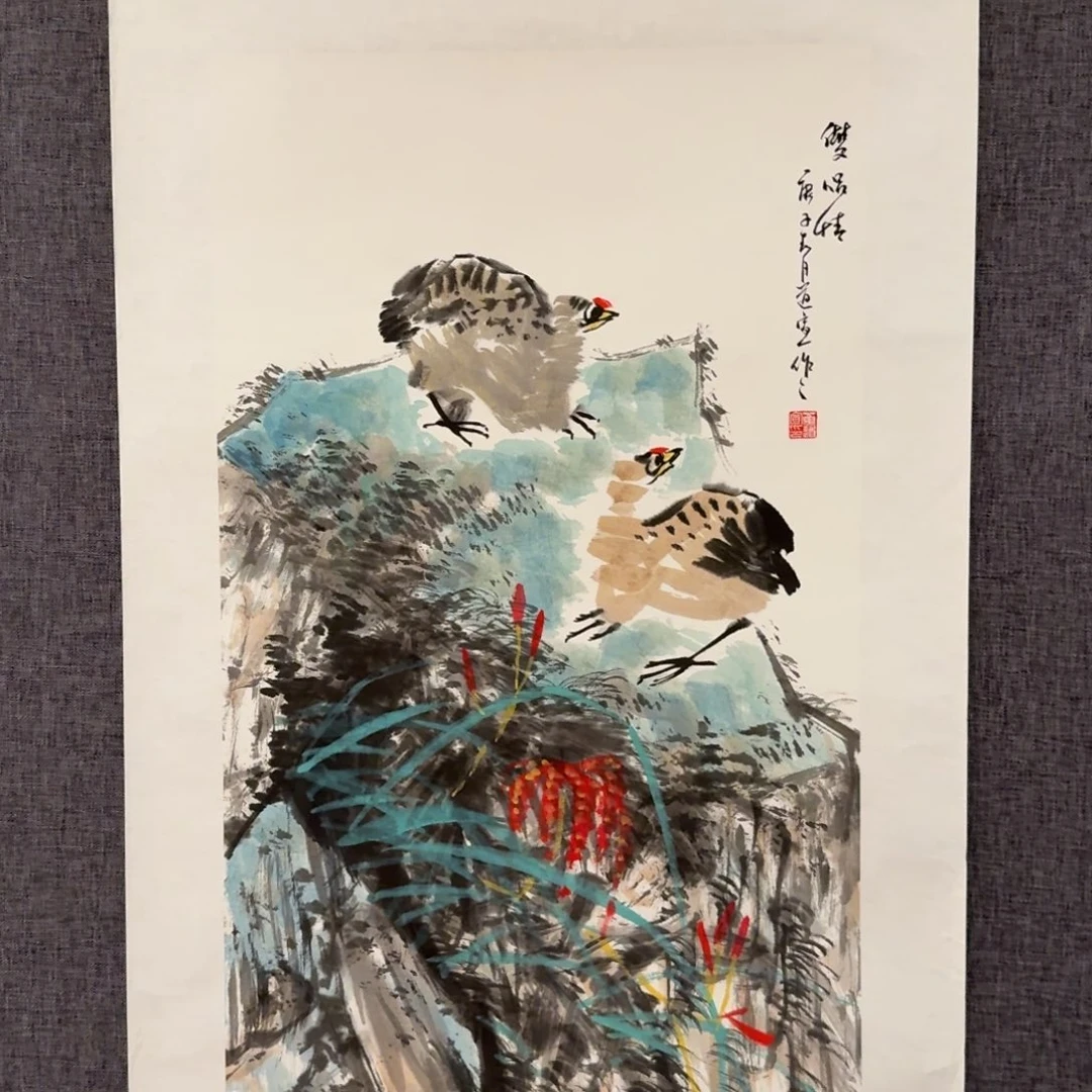 国画董老师作品画作