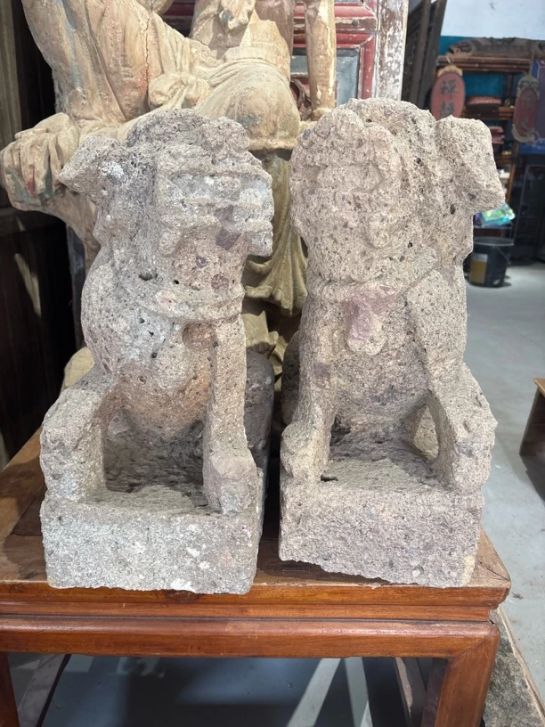 石狮子—庭院装饰古典风格