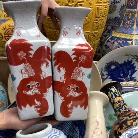 瓷片瓷器摆件瓷器摆件