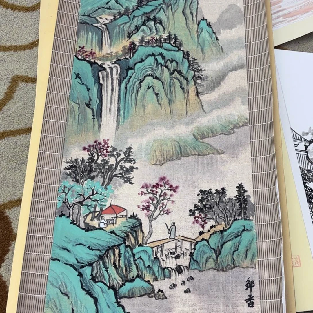 国画33-66卡纸作品艺