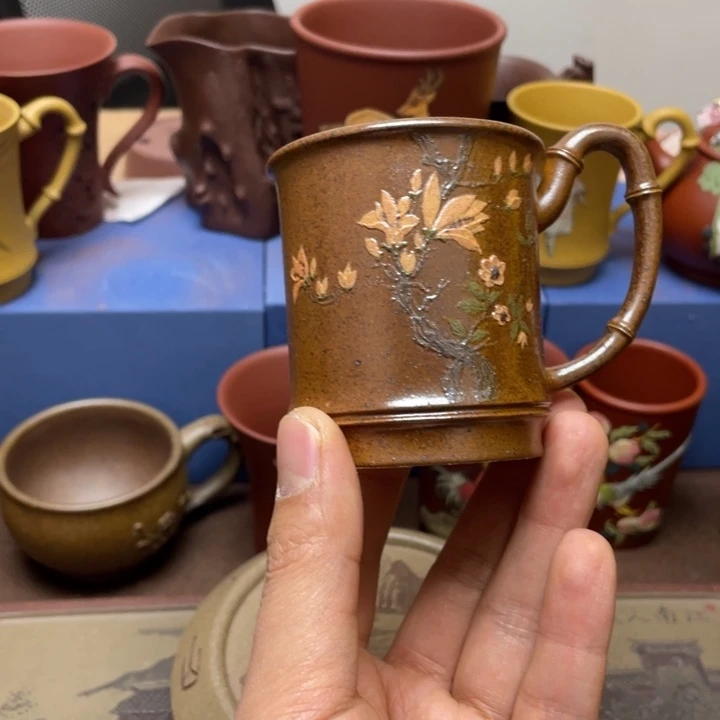 紫砂茶杯紫砂主人杯