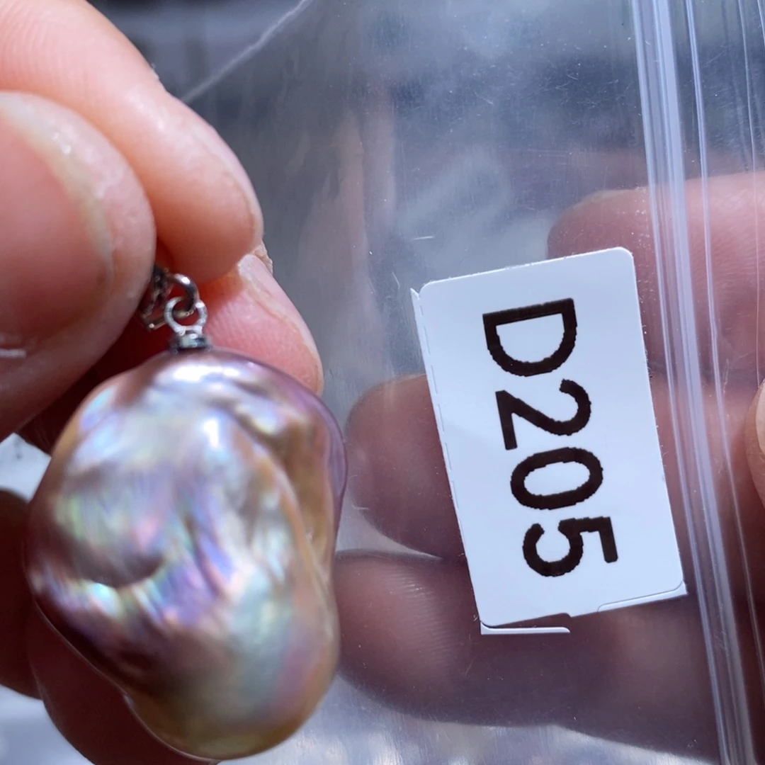 淡水珍珠其他银S925镶嵌好*