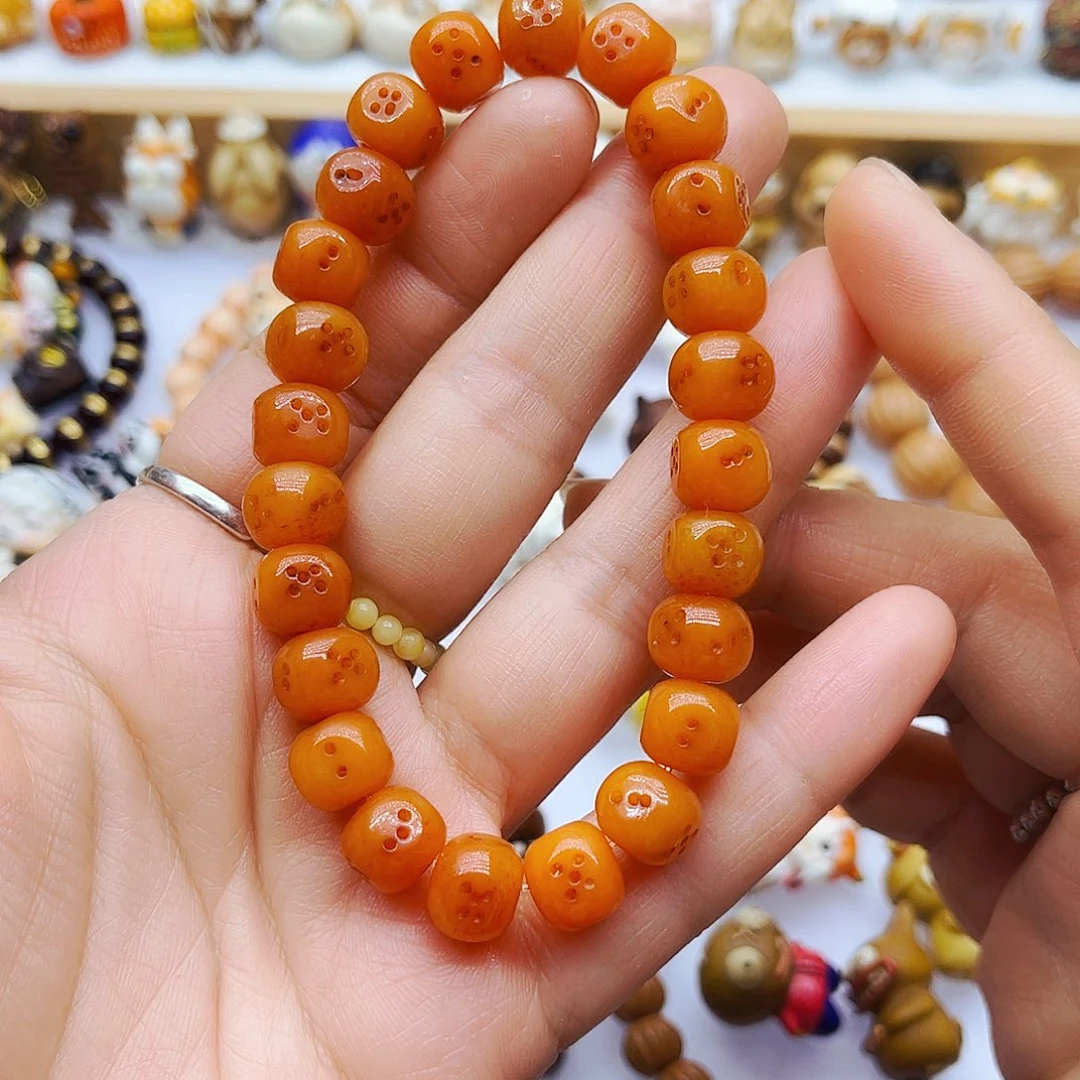 手串/手链驼骨手工打磨手链