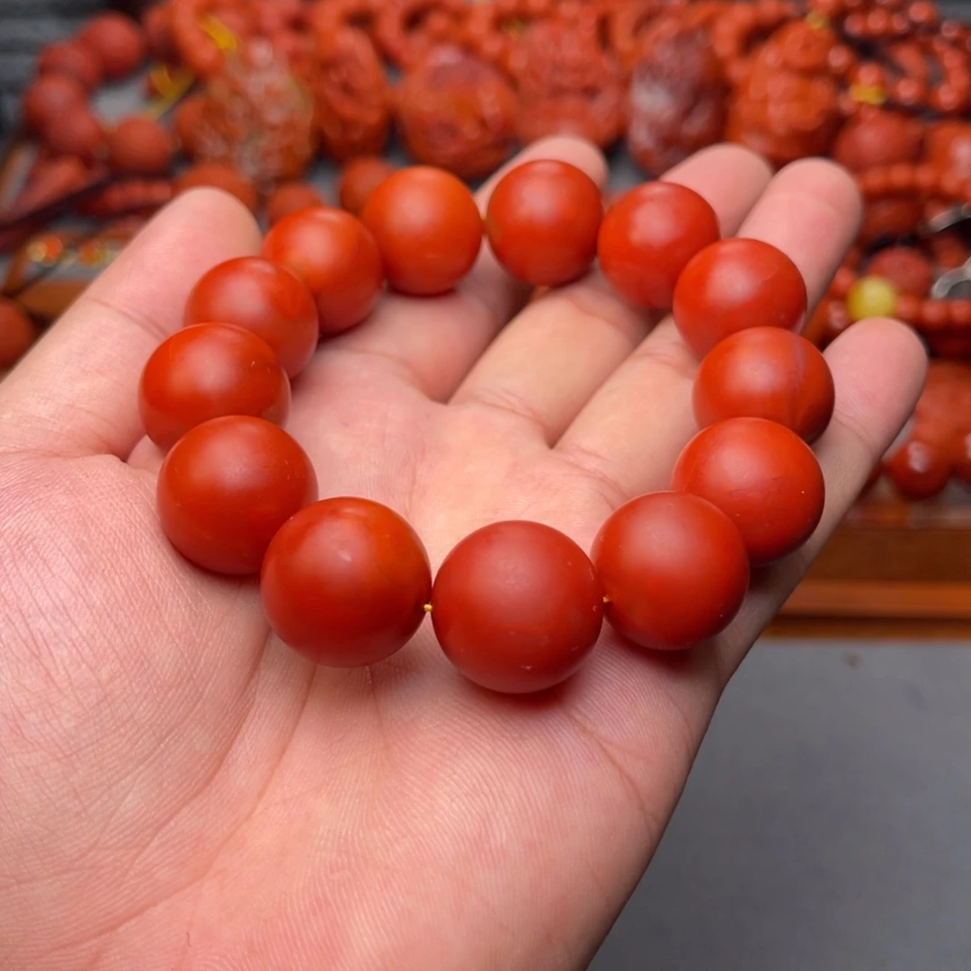 未镶嵌配饰南红玛瑙强*