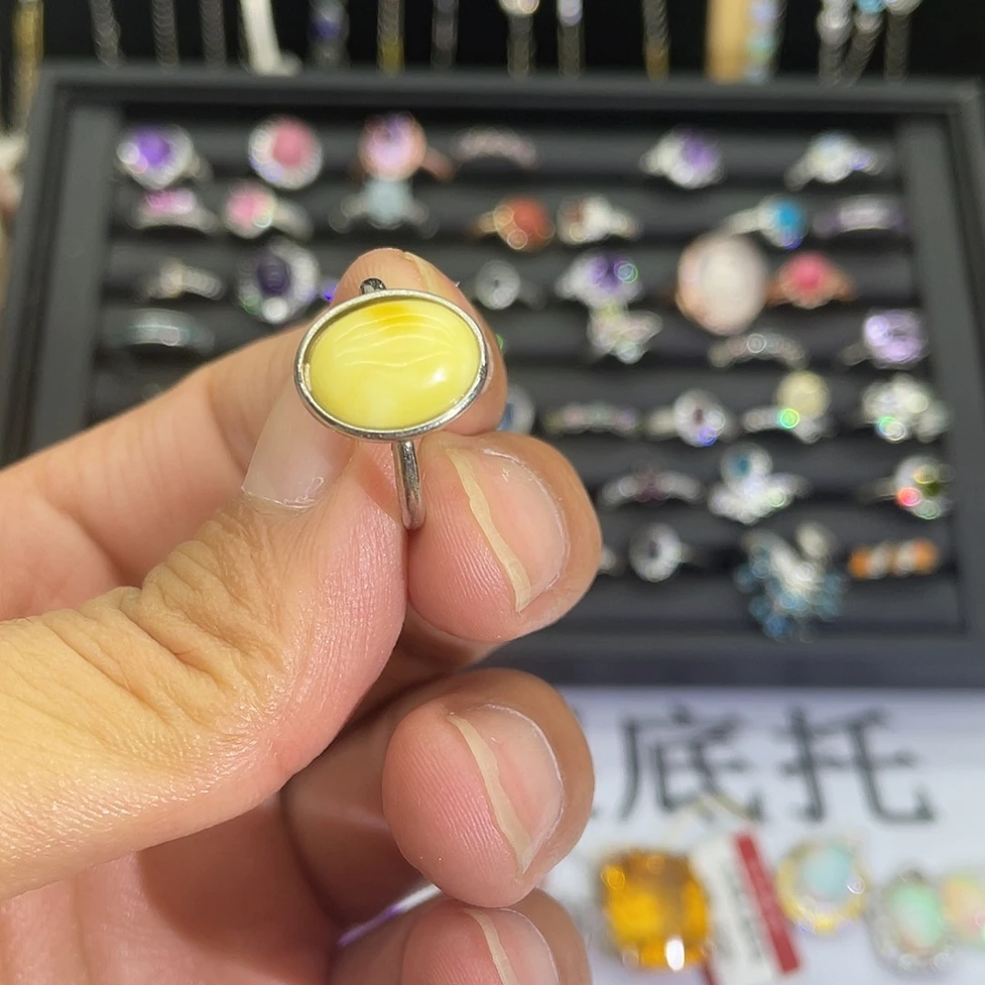 紫晶珠宝半成品未镶嵌