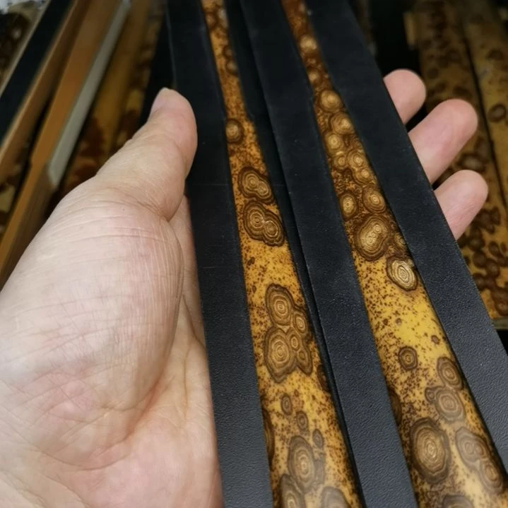 扇子螺纹拇指花梅鹿扇子料