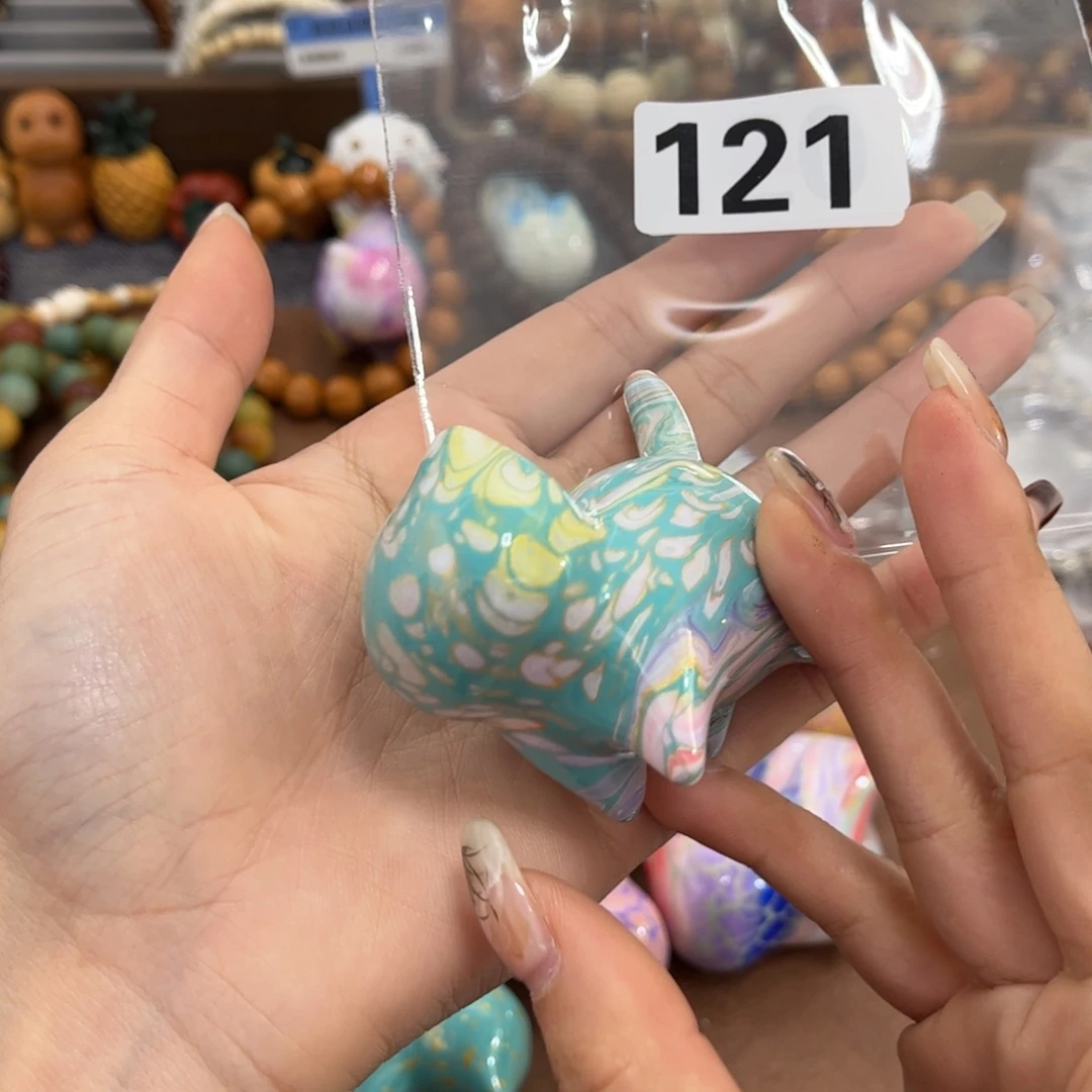 风车木（黑檀木）把件121孤品