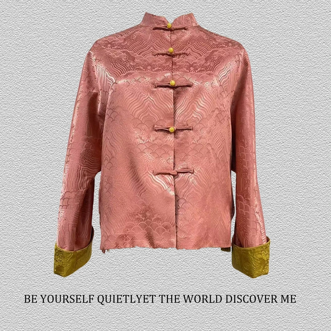 微瑕【云舟】24年春季新款新中式时尚百搭休闲外套6526933