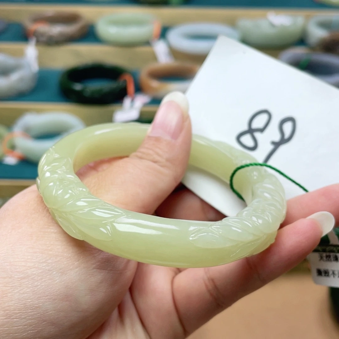 未镶嵌手镯和田玉圈口58