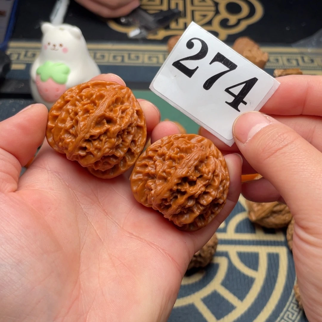 桃核吊坠40高庄苹果274号