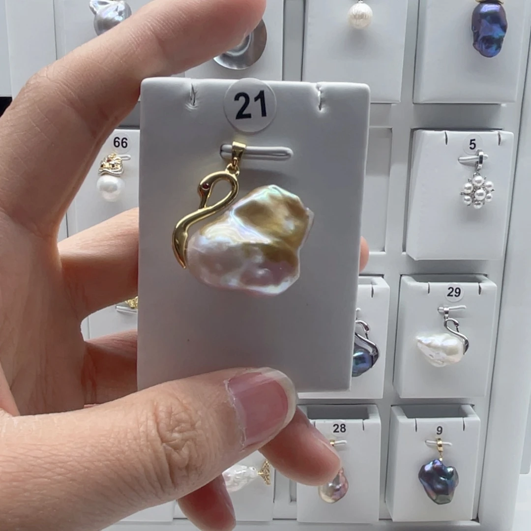 颈饰淡水珍珠合金