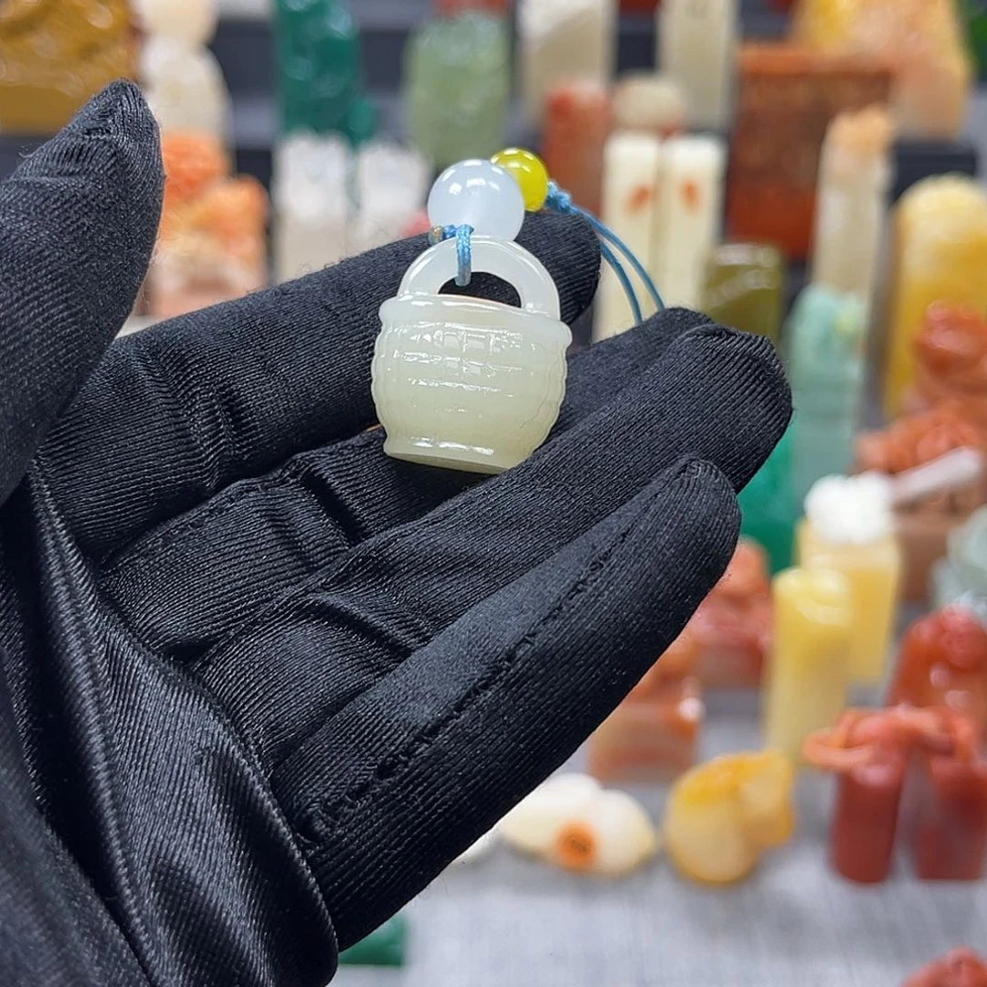 昌化石印石包邮包刻6897